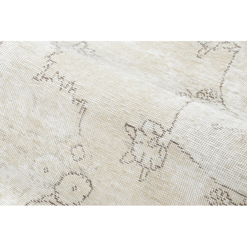 Distressed One-of-a-Kind 7'6X10'2 Hand Knotted Area Rug