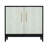 Sango Shagreen 2-Door Wooden Cabinet, Adjustable Shelf, Stylish Accent Piece-105102226