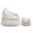 Ours en peluche ivoire