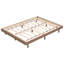 Base de lit plateforme flottante de conception moderne pour couleur blanc délavé-460173285-460173290