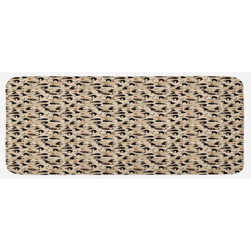 Tapis de cuisine pour chat