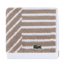 LACOSTE HOME Heritage Stripe Anti-Microbial Supima Cotton Bath Towel 30 x  52