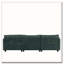 Canapé 3 places en tissu chenille profond-2064245081
