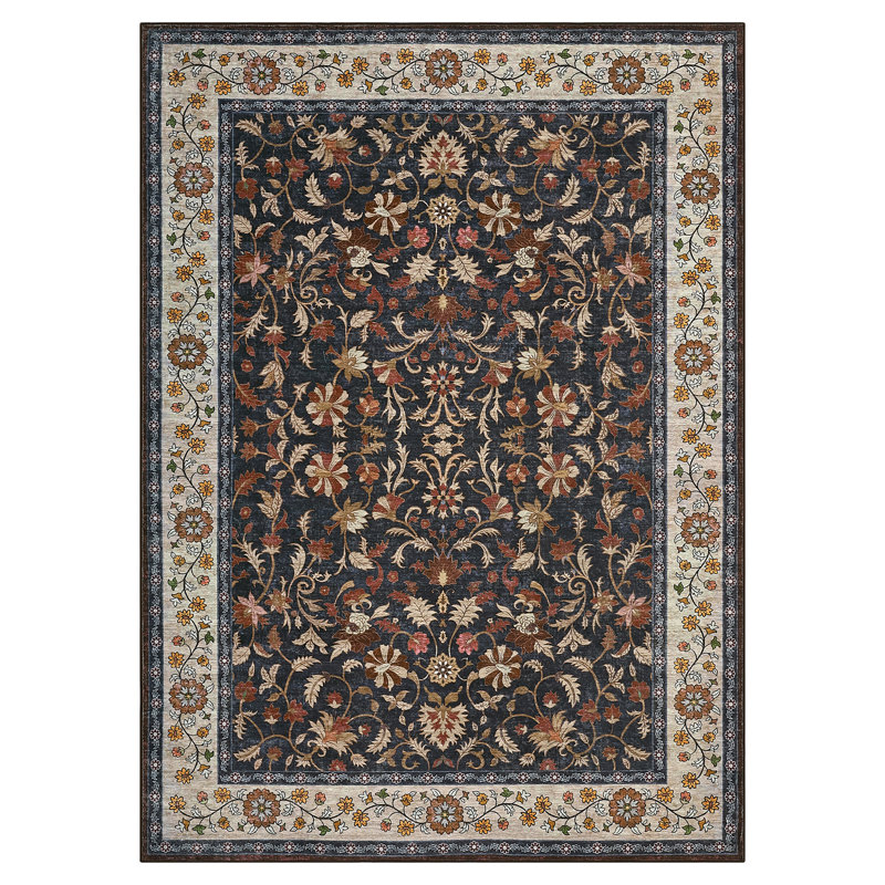 Area Rug Washable Rugs Area Rugs for Living Room Modern Non Slip Area Rug for Bedroom Farmhouse Stain Resistant Carpet for Office Dining Room