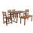 Sleek Wood Outdoor Table And Chairs For A Modern Backyard Dining Ensemble Patio Beyond-1562640973