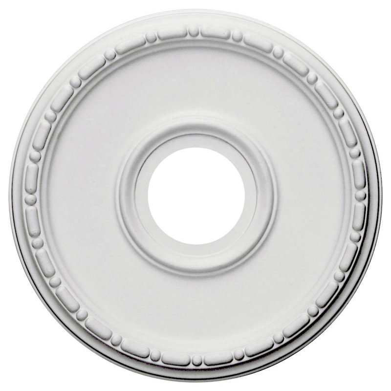Médaillon de plafond H 16,5 po x l 16,5 po x P 1,5 po Medea, Belladone