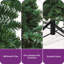 6ft Green Lighted Artificial Pine Christmas Tree with Stand