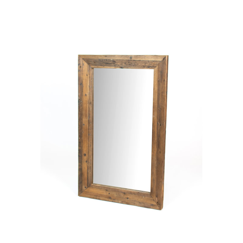 Durant Solid Wood Rectangle Mirror