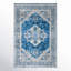 Tapis bleu / gris Aurich 851-520831799
