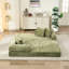 Coussin de plancher au sol, matelas convertible confortable avec accoudoirs, support à ressorts, pliage peu encombrant, coussins pour le salon en chenille pliable, conception modulaire sur mesure, respirant-1756344822