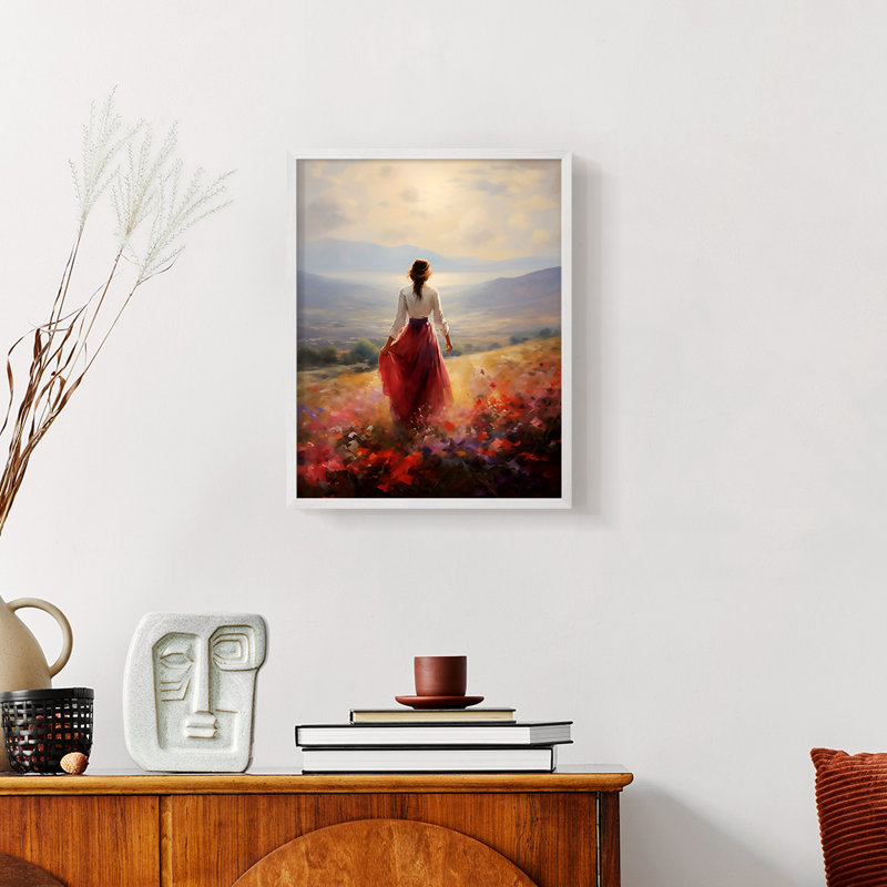 «WIX Series» de WOMEN Series - reproduction encadrée de qualité supérieure - prête à être accrochée - aucun clou requis