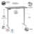 Move 60 Series Adjustable Metal Base Standing Desk-72596825-72596831
