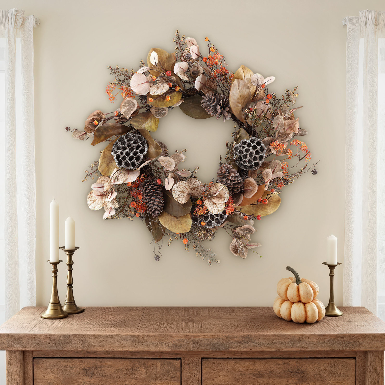 32'' Thanksgiving Wreath