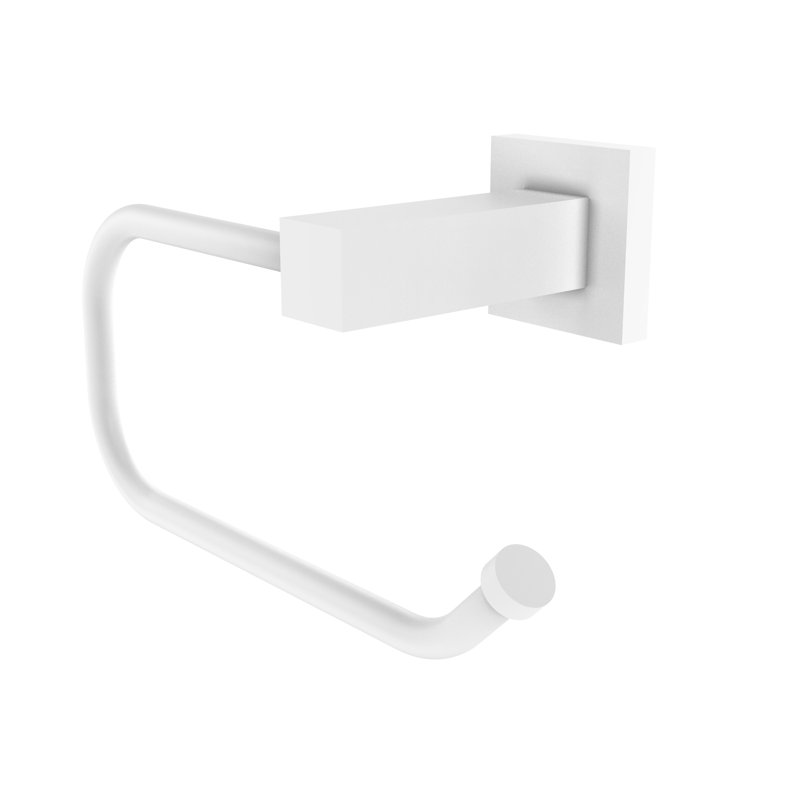 Porte-papier hygiénique mural haranu, Blanc mat