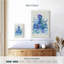 Pieuvre Brampt arc-en-ciel bleu-106963615