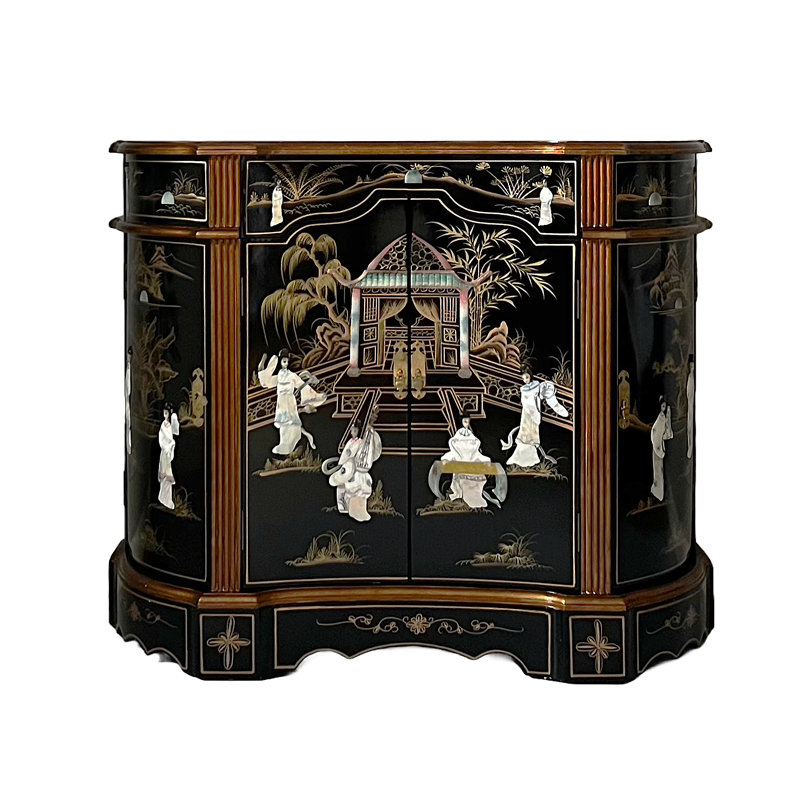 Mother Of Pearl Oriental Sideboard