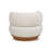 Upholstered Swivel Barrel Chair