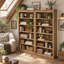 Solid Wood Shelves Bookcase