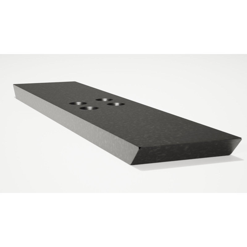 10 po x 2,5 po x 0,50 po - Support de comptoir mural original, H 0,5 po x l 2,5 po x P 10 po