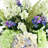Hydrangea, Lilac and Delphinium Arrangement