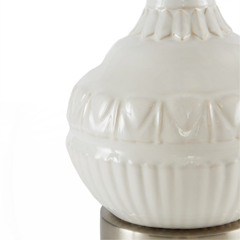Gypsy Embossed Boho Table Lamp
