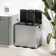 Steel,Plastic Step On Multi-Compartment Rubbish & Recycling Bin - 45L