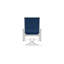 Belle Isle Sling Aluminum Frame Dining Height Swivel Rocker with Marine Grade Polymer Arm Accent-1423647159-1423646788