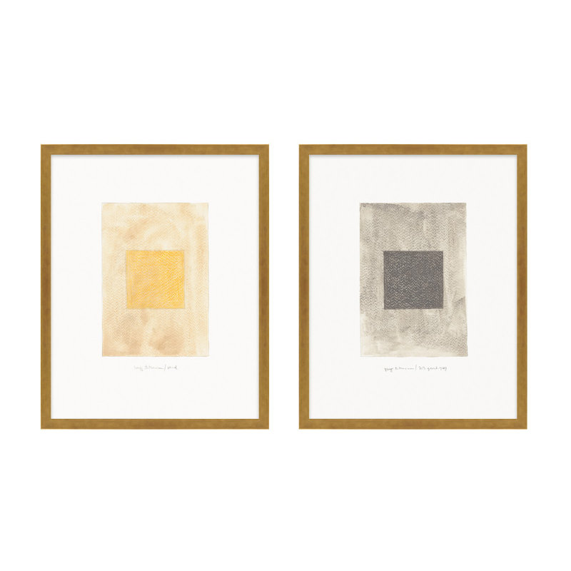 Lamaria "Tonal Shift" Print by Beth James, 30" W x 38" H, Gold Framed