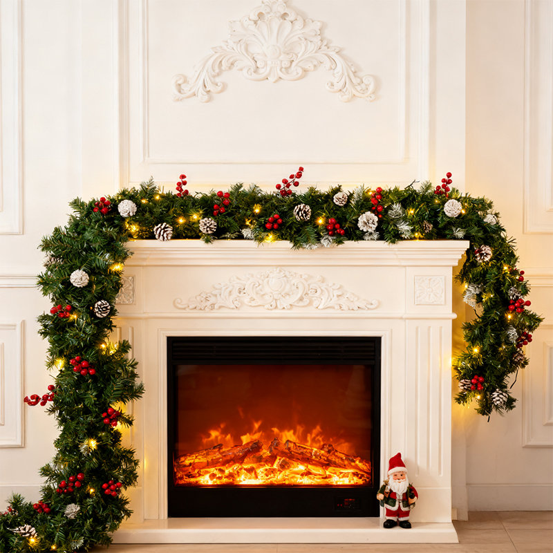 Lighted 270cm Wreath