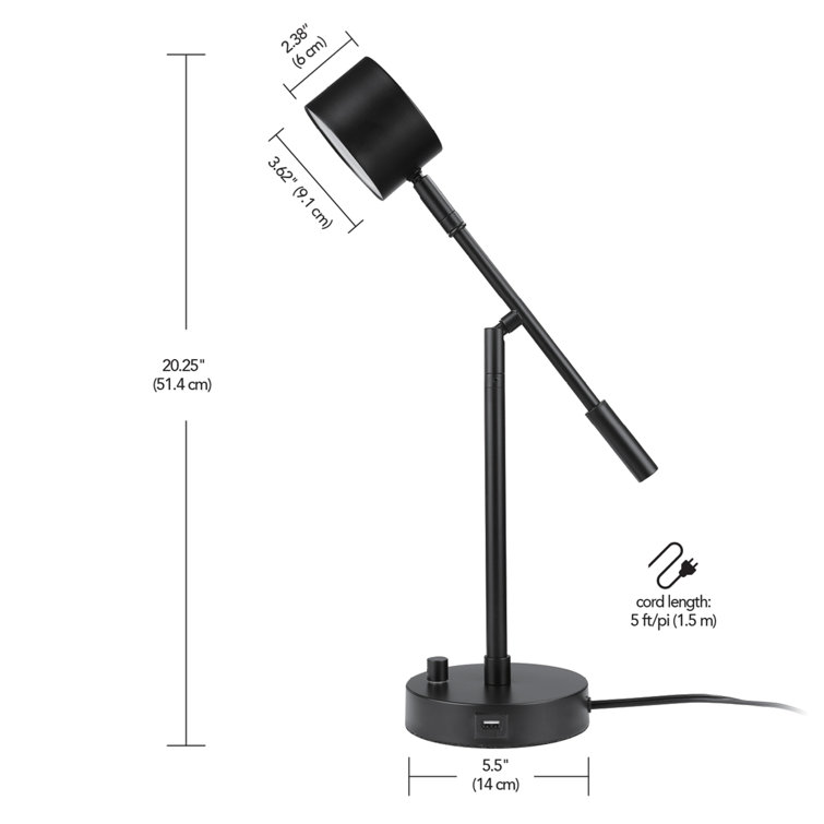 Markslöjd 107217 - Lampe de table BODEGA 1xE27/60W/230V