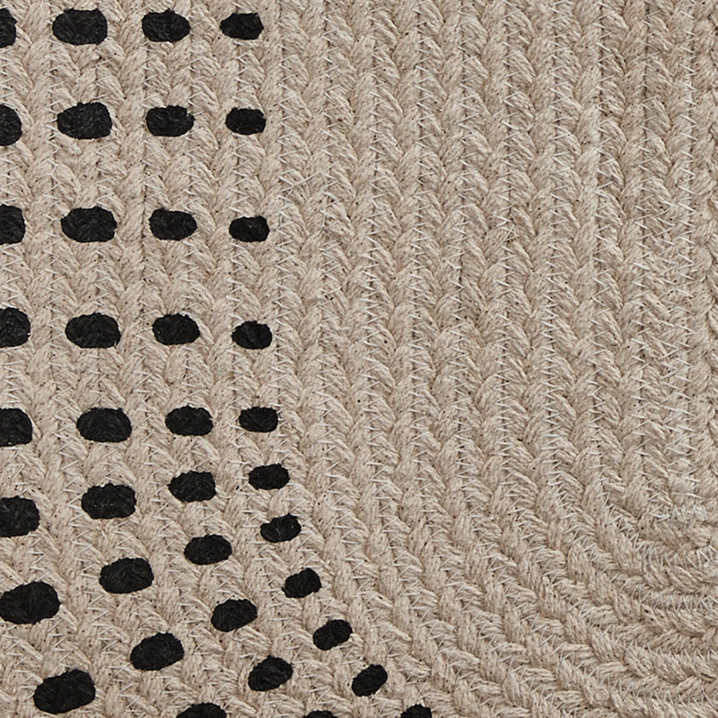 Desi Printed Braided White Runner