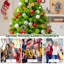 Arbre de Noël vert floqué / givré-1646549514