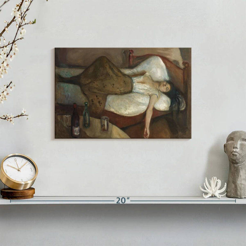 Leisha le jour d'après II, 1894, H 8 po x l 12 po