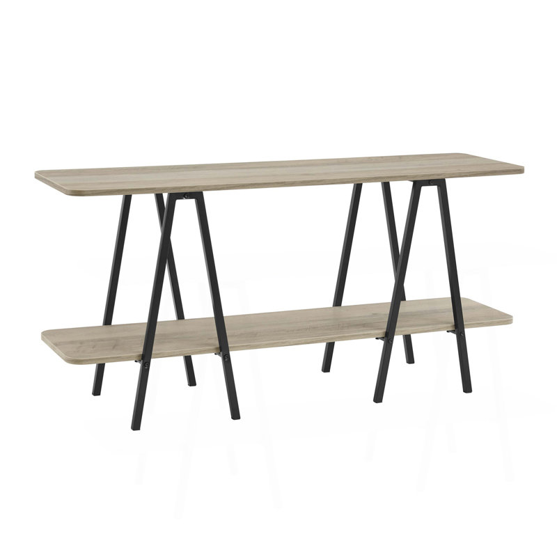 Console en gris rustique, Gris