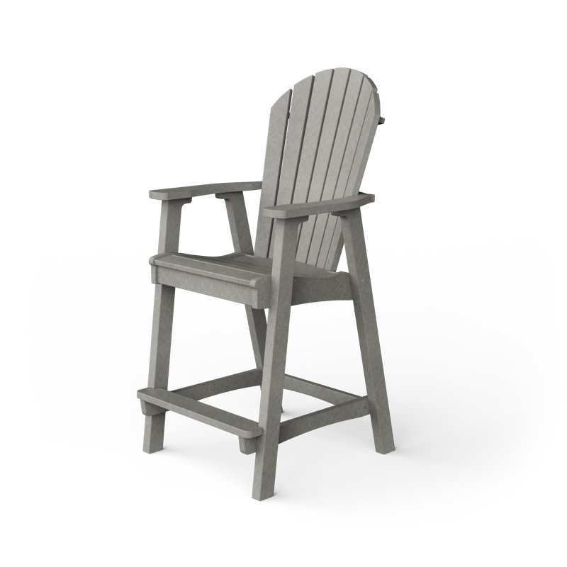 Chaise de patio Wisby, Gris clair