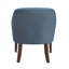 Fauteuil rembourré en tissu avec 4 pieds-1009942934