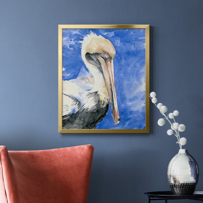 Pelican Pool I Premium Framed Canvas - Ready to Hang