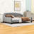 Upholstered Full Wood Daybed with Button Tufting and Center Legs-300789140