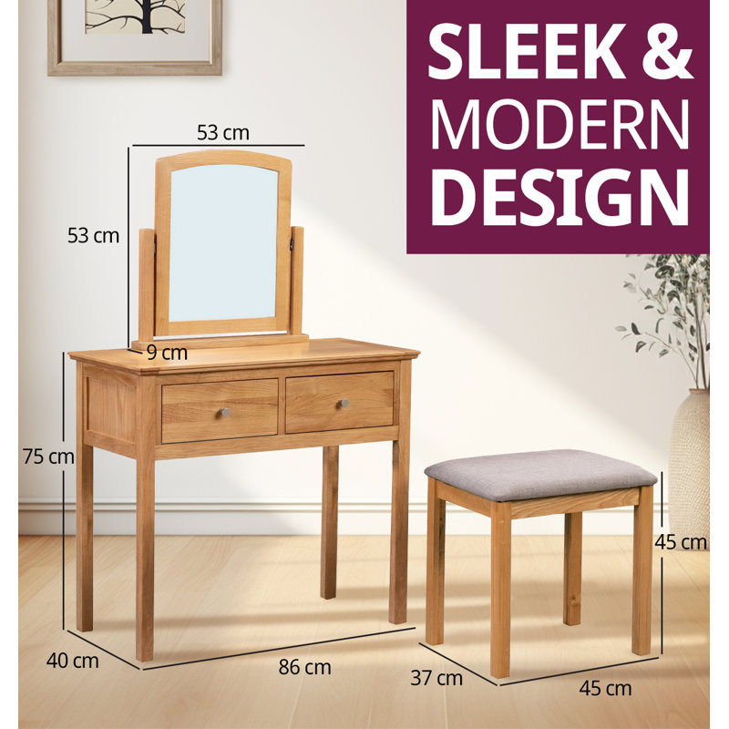 Dressing Table with Mirror
