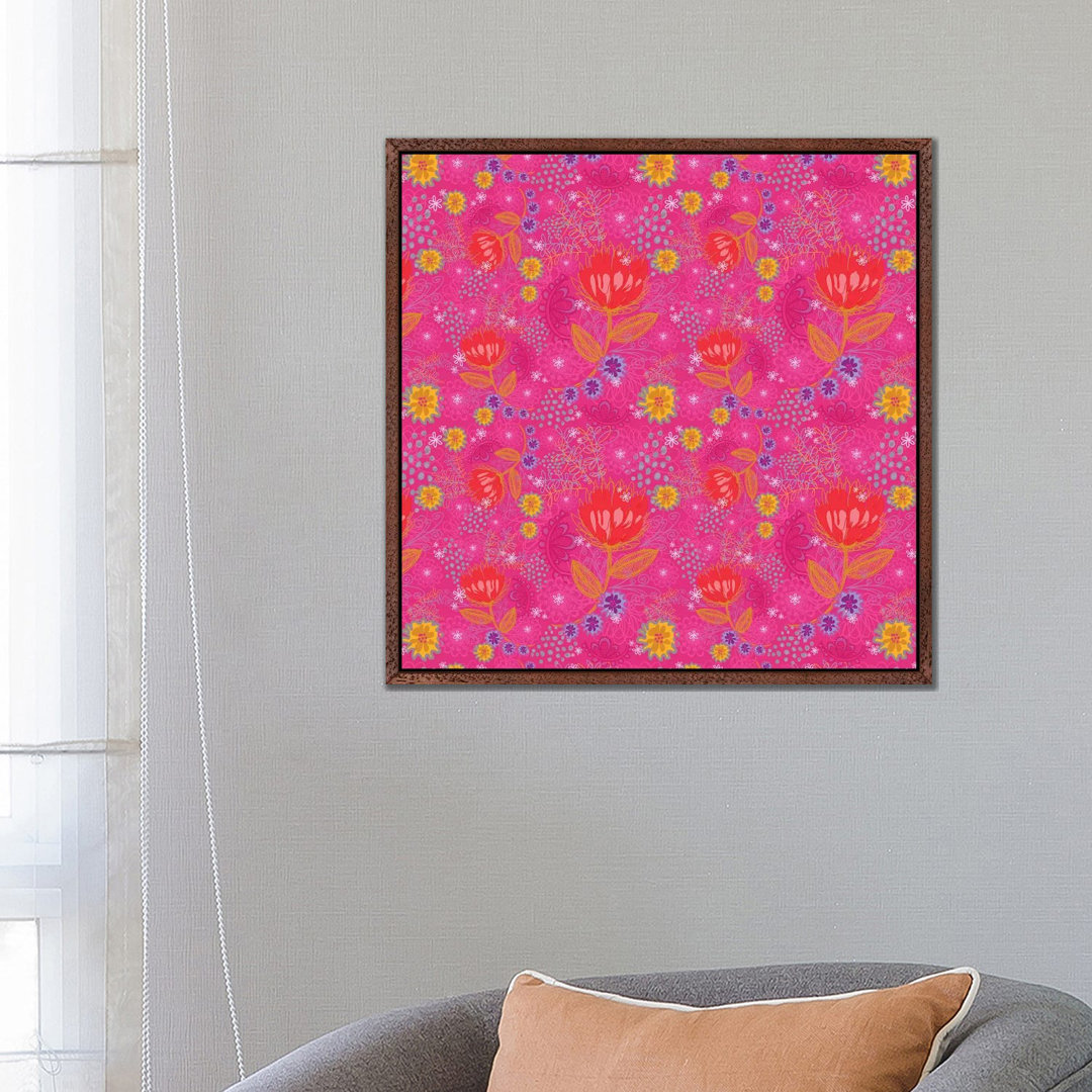 Bright Bouquet von Stephanie Corfee - Galerie-verpackte Leinwand Giclée