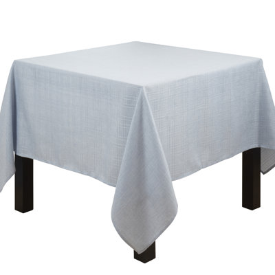 Classic Stitched Plaid Tablecloth
