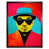 Brown Framed Unframed