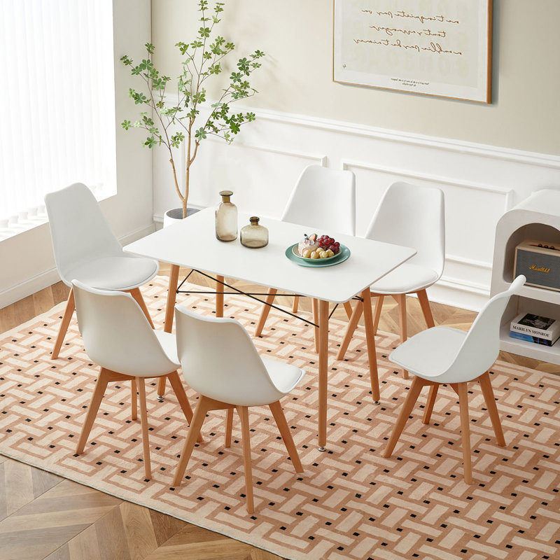 Ensemble repas pour 6 personnes Ibraahim, White