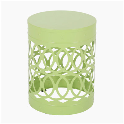 Outdoor Metal end Table -Large