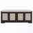 Rattan Shoe Bench with Removable Cushion & Adjustable Shelves-118858661