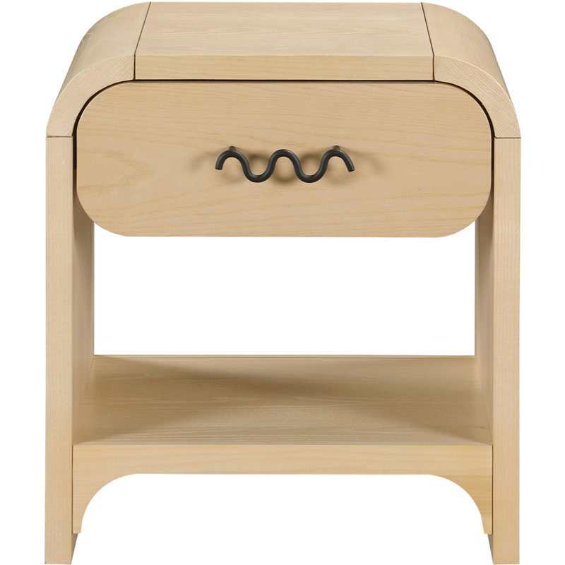 Table de chevet Hayes Huriye, Naturel