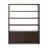 Tomlin Bookcase-Espresso Oak Veneer
