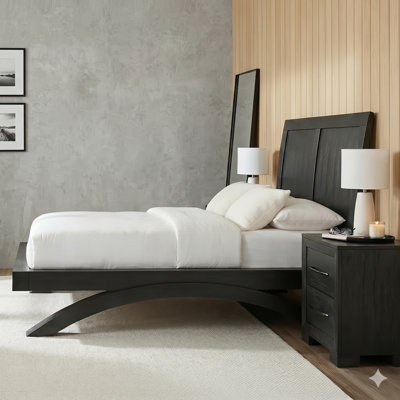 Bangor Panel Bedroom Set In Black