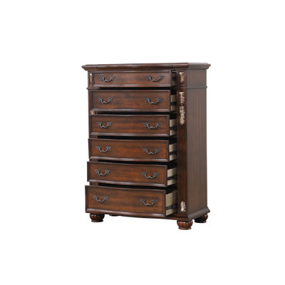 Commode Lyon, cerise