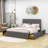 Upholstered Platform Storage Bed-844367844